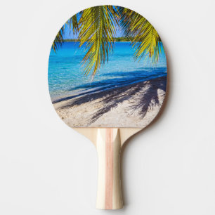 Raquete De Ping Pong Sombras na praia