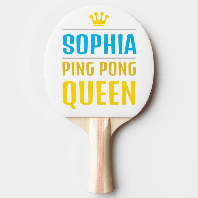 Raquete De Ping Pong Sophia (Frente)