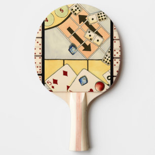 Raquete De Ping Pong Sorteio de Jogos de Chance