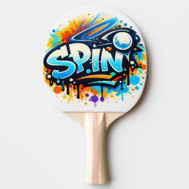 Raquete De Ping Pong SPIN Tennis Graffiti