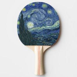 Raquete De Ping Pong Starry Night-Vincent van Gogh