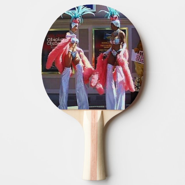 Raquete De Ping Pong Stilt Dancers Ping Pong Paddle (Frente)