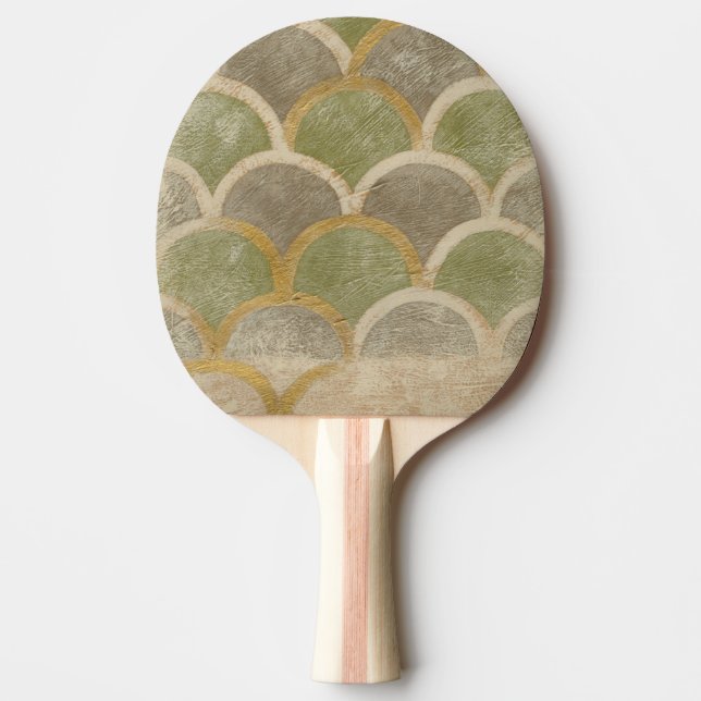 Raquete De Ping Pong Stone Azulejo por Chariklia Zarris (Frente)