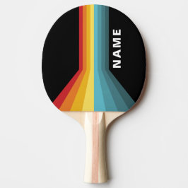 Raquete De Ping Pong Stripes Retroativas Personalizadas