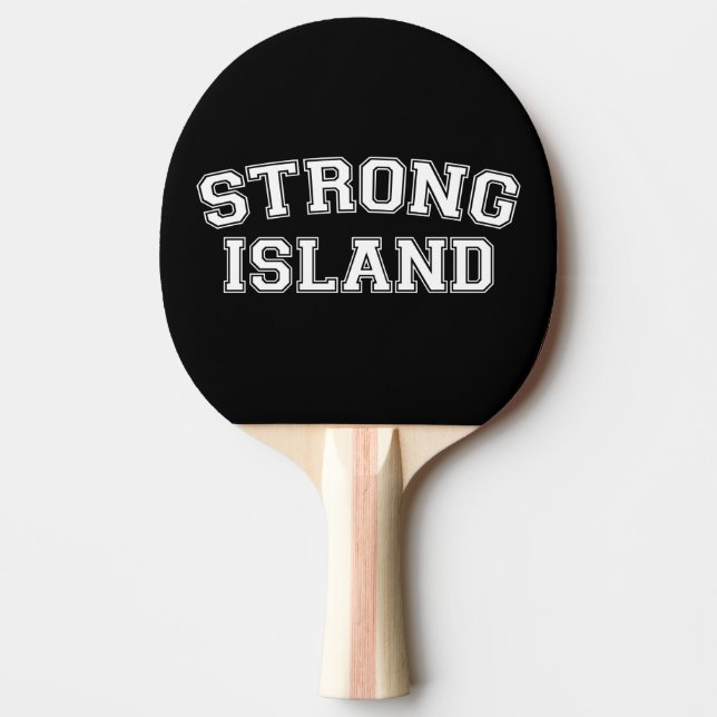 Raquete De Ping Pong Strong Island, NYC, EUA (Frente)