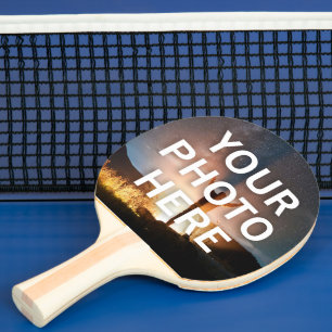 Raquete De Ping Pong Sua Foto Aqui