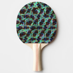 Raquete De Ping Pong Suínos Castanhos E Brancos,