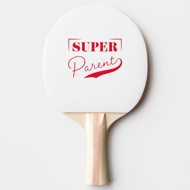 Raquete De Ping Pong Super Pai (Frente)