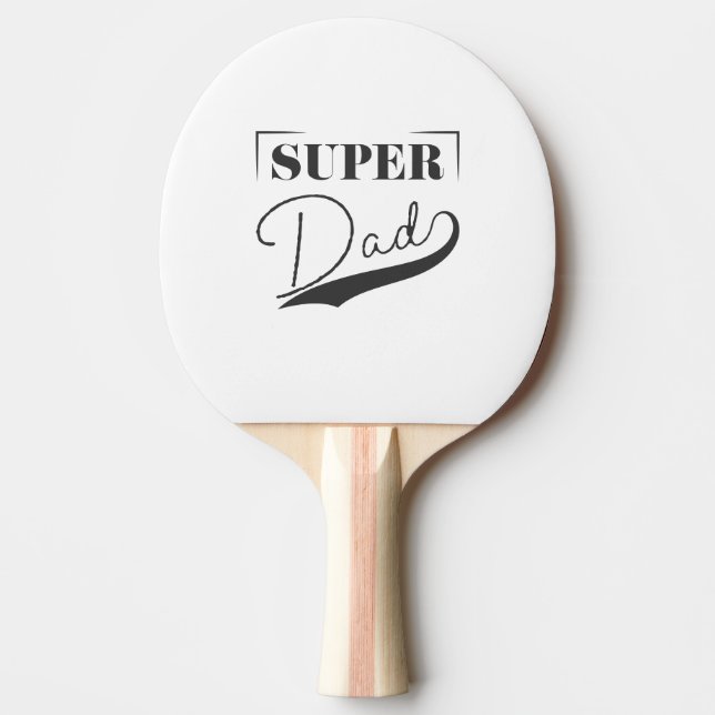 Raquete De Ping Pong Super Pai (Frente)