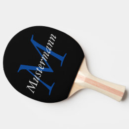 Raquete De Ping Pong SW  personalisiert mit Monogramm