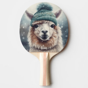 Raquete De Ping Pong Sweet Winter Alpaca, personalizado