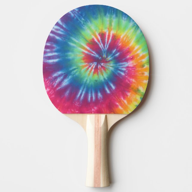 Raquete De Ping Pong Swirl Tie Dye (Frente)