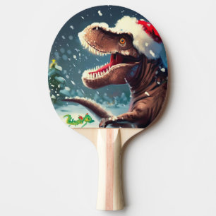 Raquete De Ping Pong T-Rex Natal (3)