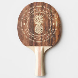 Raquete De Ping Pong Tábua de Corte Gasta Abacaxi Nomes de Casamento