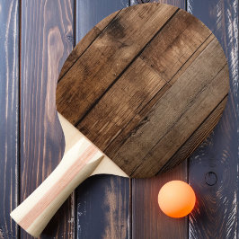 Raquete De Ping Pong Tábuas do piso do celeiro