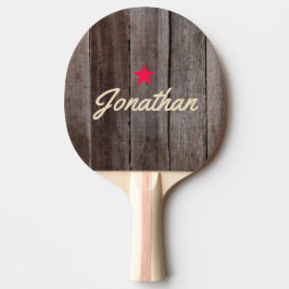 Raquete De Ping Pong Tábuas Vintage Estrela Vintage Signature