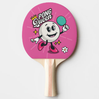 Raquete De Ping Pong Taco tênis de mesa Queen