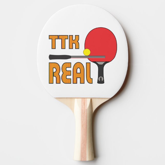 Raquete De Ping Pong Tafeltennis bat TTK-Real (Verso)