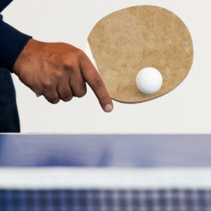 Raquete De Ping Pong Tan Chamois Leather Impressão