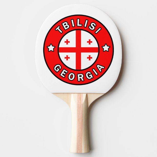 Raquete De Ping Pong Tbilisi Georgia (Frente)