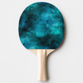 Raquete De Ping Pong Teal Galaxy Series Design 7