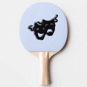Raquete De Ping Pong Teatro de Comédia e Tragédia Azul