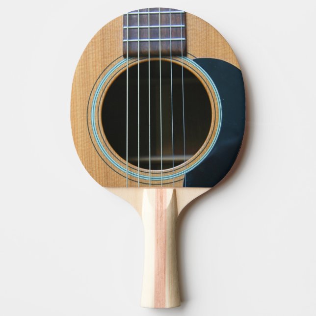 RAQUETE DE PING PONG TEMA DA GUITARRA (Frente)