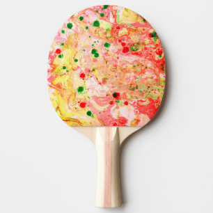 Raquete De Ping Pong Tendência de Modelo Abstrato personalizada colorid