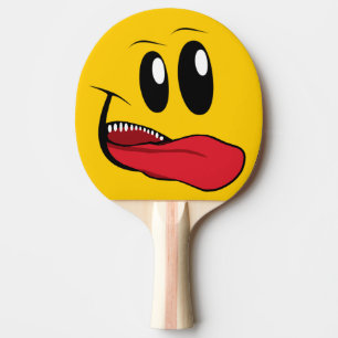 Raquete De Ping Pong Ténis de mesa engraçado de Nanner triplicar-se d