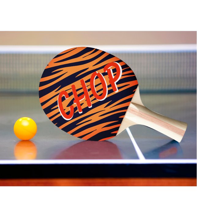Raquete De Ping Pong Tênis de Mesa moderna Esmagar Faixa Laranja Preta (personalized ping pong paddle)