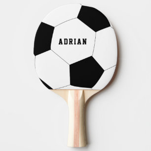 Raquete De Ping Pong Tênis de Mesa Personalizada de Futebol da Bola de 