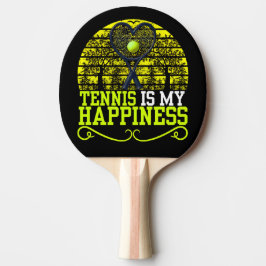 Raquete De Ping Pong tênis é minha felicidade