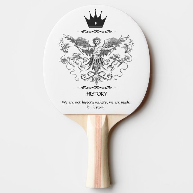 Raquete De Ping Pong Tênis personalizável (Verso)