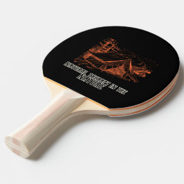 Raquete De Ping Pong Terapia Natural na Natureza