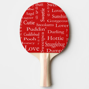 Raquete De Ping Pong Termos do compromisso de Shirley Taylor