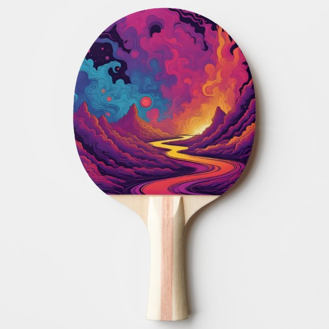 Raquete De Ping Pong Terras Alienígenas (Frente)