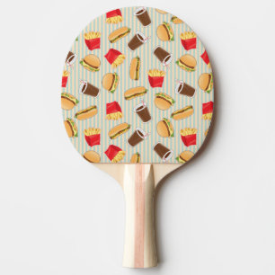 Raquete De Ping Pong Teste padrão 2 do fast food
