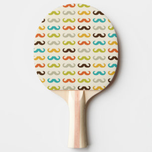 Raquete De Ping Pong Teste padrão com bigode