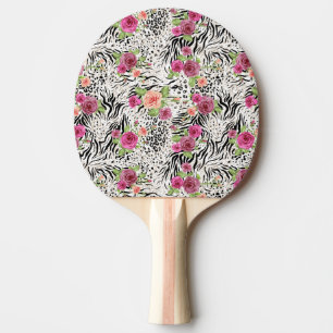 Raquete De Ping Pong Teste padrão com impressões animais