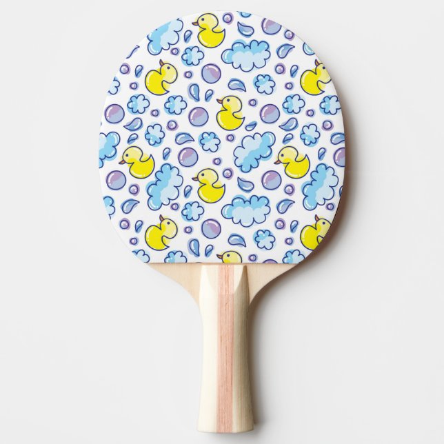 Raquete De Ping Pong teste padrão da lavagem (Frente)