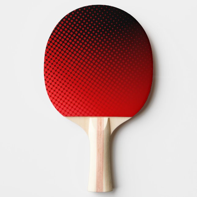 Raquete De Ping Pong Teste padrão de pontos (Frente)