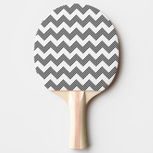 Raquete De Ping Pong Teste padrão de ziguezague geométrico 2