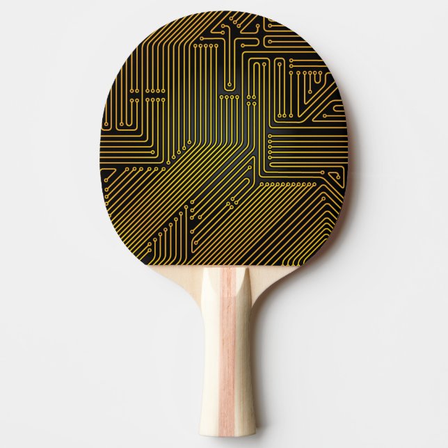 Raquete De Ping Pong Teste padrão do conselho de circuito do computador (Frente)