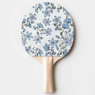 Raquete De Ping Pong Teste padrão floral 2 2