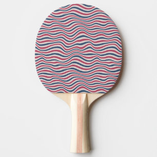 Raquete De Ping Pong Teste padrão listrado 2