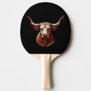 Raquete De Ping Pong Texas Longhorn