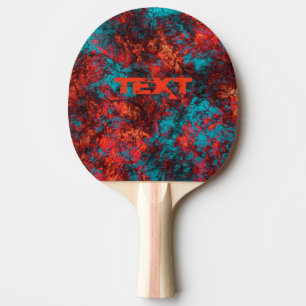 Raquete De Ping Pong Textura azul-escura textura suede marble granit