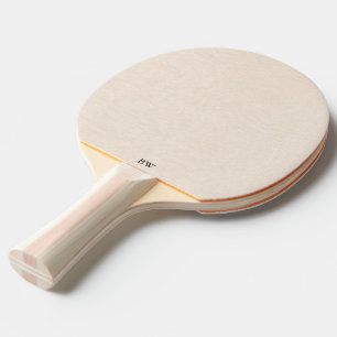Raquete De Ping Pong Textura simples de linho preto