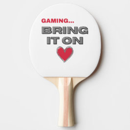 Raquete De Ping Pong The Gamer Ping Pong Paddle