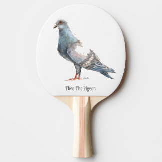 Raquete De Ping Pong 'Theo Pigeon' Ping Pong Pong Paddle